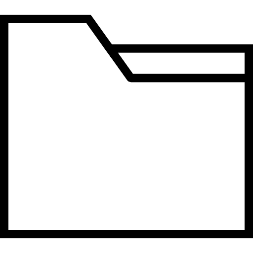 Folder office material data storage folder icon