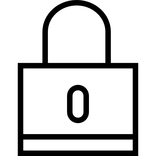 Locked lock security secure icon