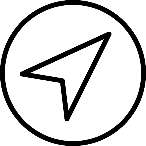Navigation navigation cursor gps icon