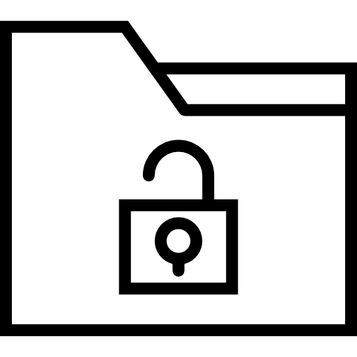 Folder file storage data storage folder icon