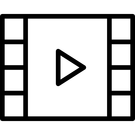 Video player video player play button movie icon