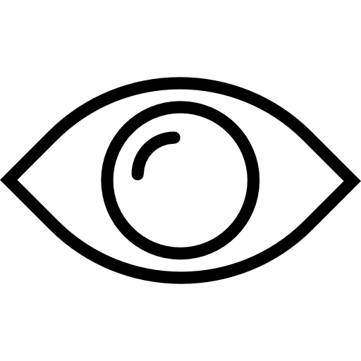 View eye visibility view icon