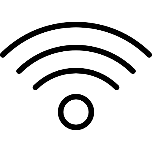 Wifi internet interface technology icon