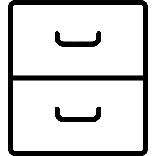 Archive archive file filing cabinet icon