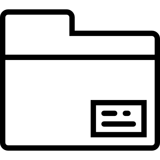 Folder interface storage file storage icon