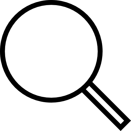 Search find loupe tools and utensils icon