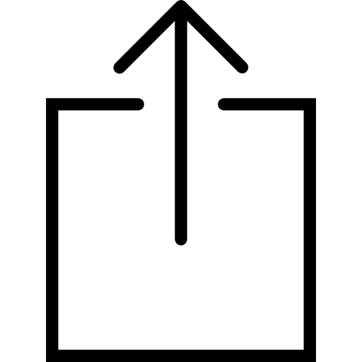 Upload outbox upload arrows icon