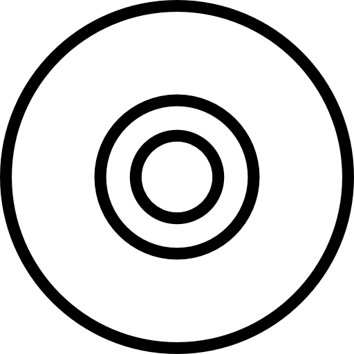 Compact disc bluray cd music icon