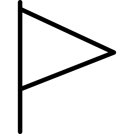 Flag nation peace symbol icon