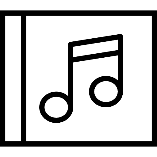 Music player quaver music interface icon