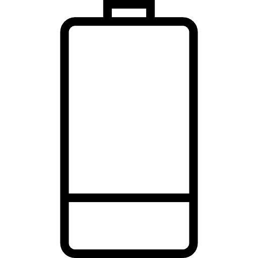 Battery battery status full battery technology icon