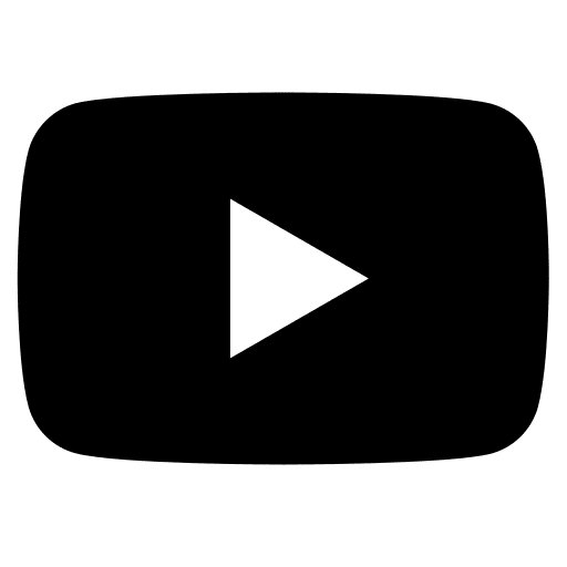 Youtube logotype video player brand icon