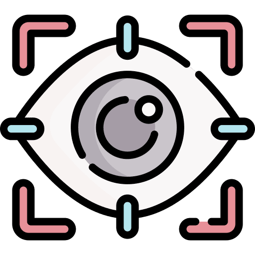 Focus visualize ui vision icon Focus visualize ui vision icon