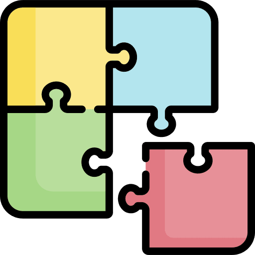 Puzzle solution fit hobbies and free time icon Puzzle solution fit hobbies and free time icon