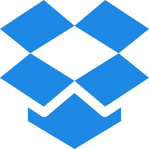 Dropbox logotype brands and logotypes logo icon