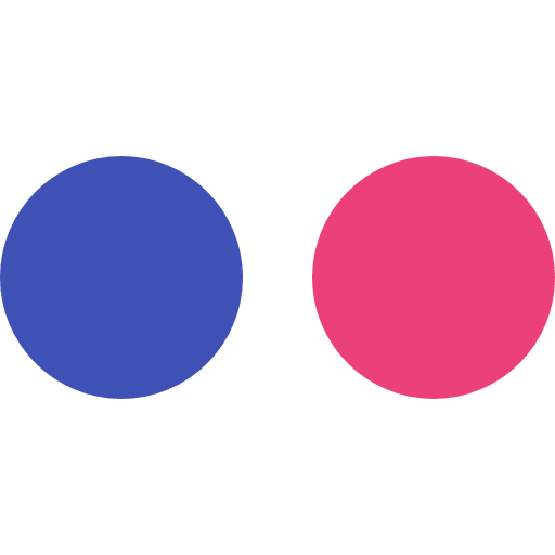 Flickr logotype logo brand icon