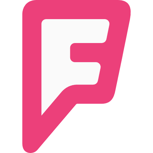 Foursquare brand logotype foursquare icon