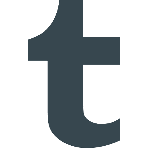 Tumblr social network logotype social media icon