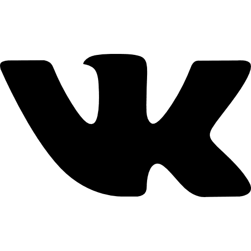 Vk social network logo logotype icon
