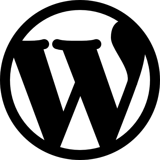 Wordpress logotype brand brands and logotypes icon