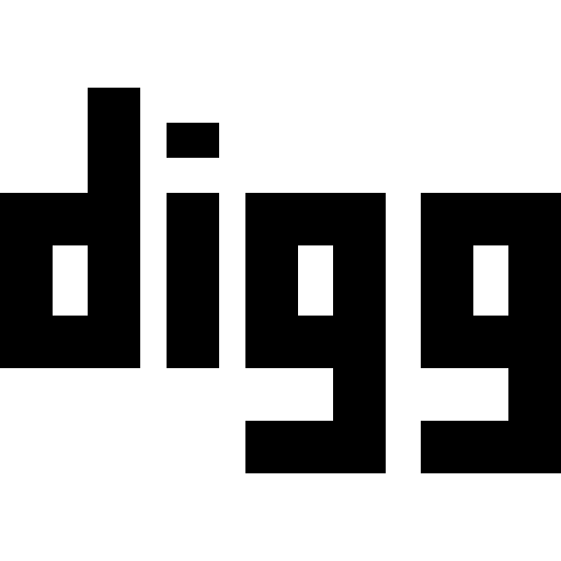 Digg brand social network digg icon