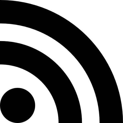 Rss social media logotype social network icon