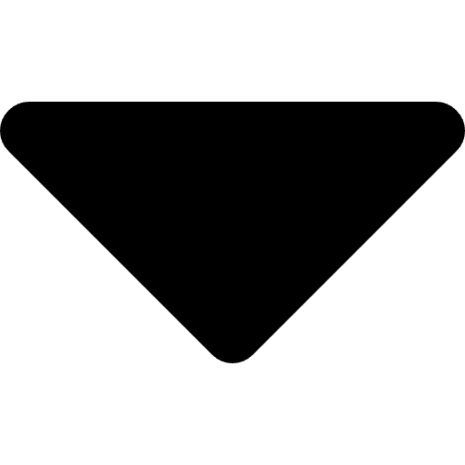 Caret down direction down arrow orientation icon