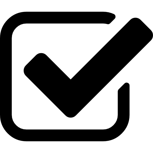 Check haken foursquare check in check icon