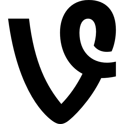 Vine social network brands and logotypes logotype icon