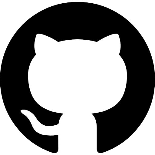 Github logo circle social media logo icon