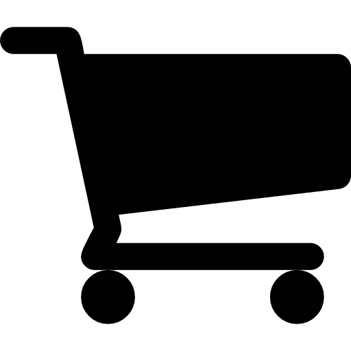 Shopping cart black shape cart commerce shopping cart icon