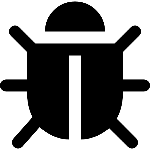 Bug protection symbol animals icon