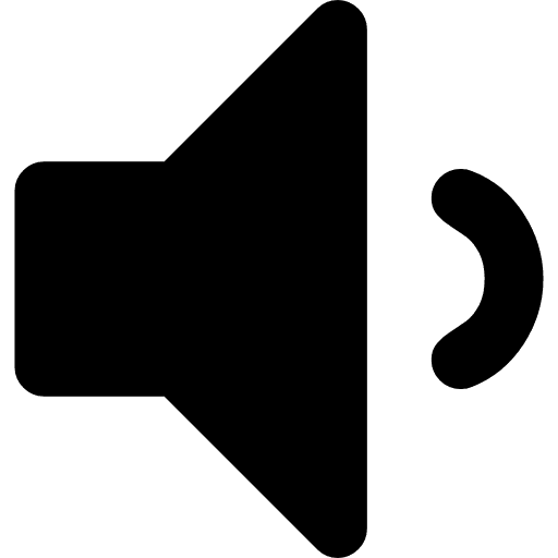 Reduced volume decrease volume low volume volume control icon