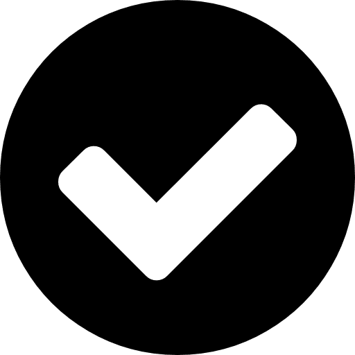 Checked symbol completion haken okay icon