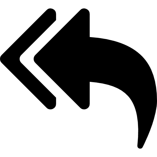 Reply arrow arrow reply arrows icon