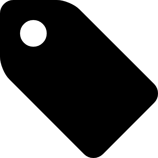 Tag black shape tag tagging shape icon