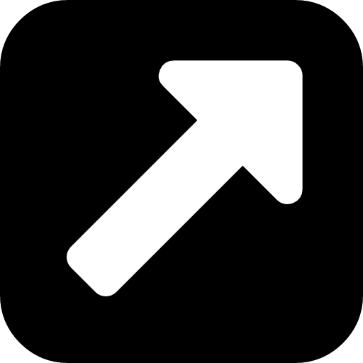 External link square with an arrow in right diagonal symbol link arrows icon