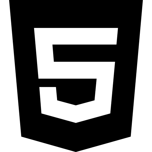 Html 5 logo computing web programming programming language icon