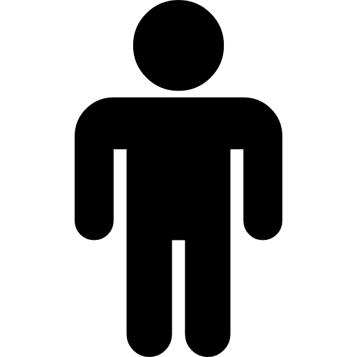 Man gentleman man silhouette people icon