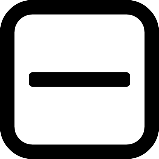 Minus button minus button minus subtraction icon