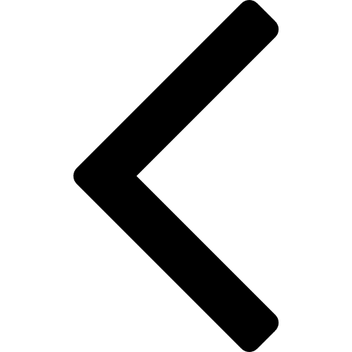 Angle pointing to left arrow arrows angle icon