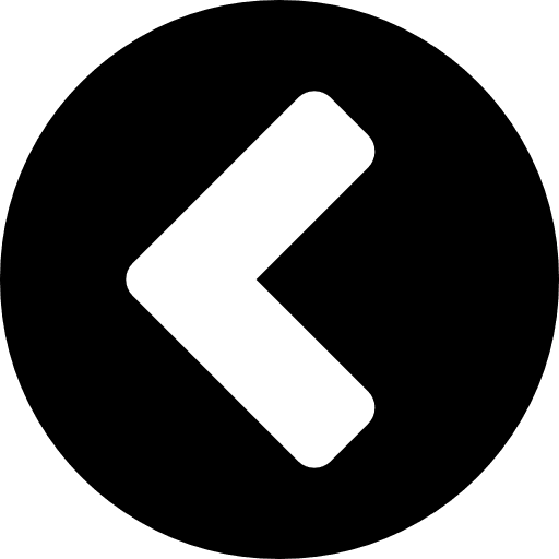 Chevron sign left direction arrows circular icon