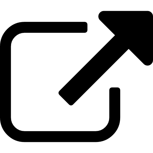 External link symbol shortcut interface linked icon