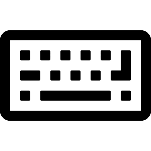 Keyboard tools and utensils tools hardware icon
