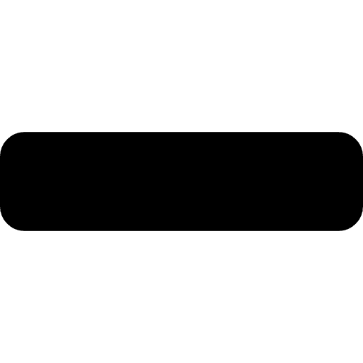 Minus symbol zip line mathematical line icon