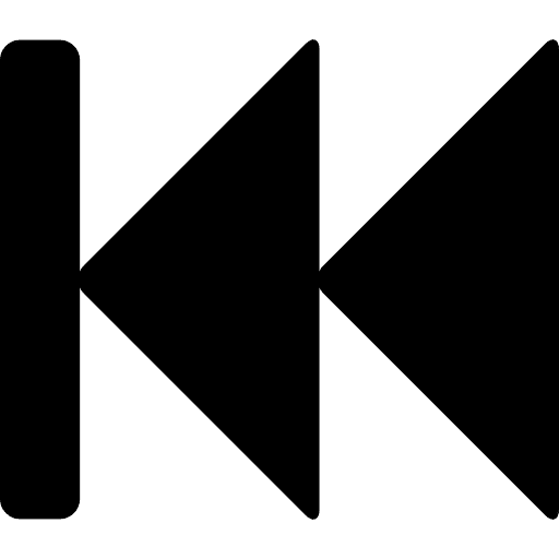 Rewind button buttons triangles controls icon