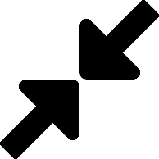 Resize option resize interface arrow icon