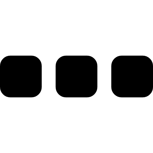 Three small square shapes squares small shapes square shapes icon