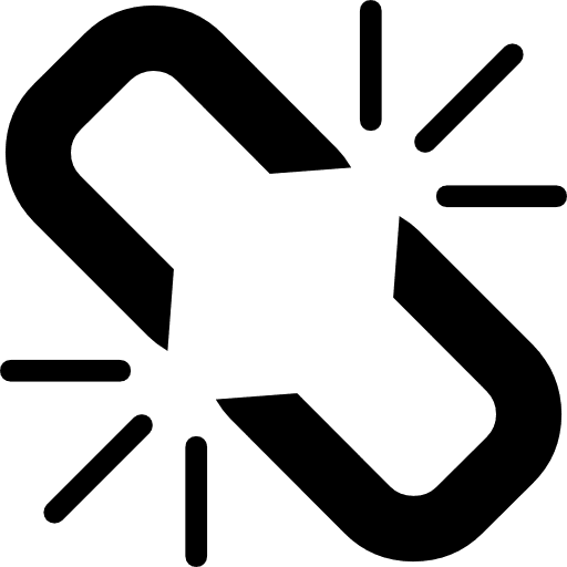 Unlink symbol internet unlink unlinked icon