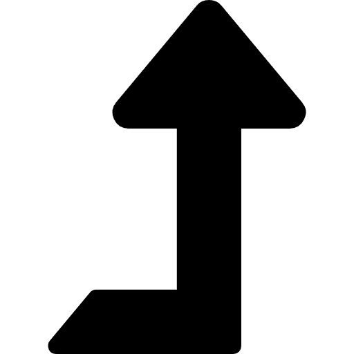 Level up pointer orientation multimedia option icon
